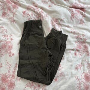 Lululemon align joggers - green - size 4 - GUC